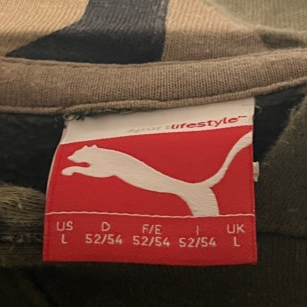 Green PUMA hooded sweater - Picture 4 of 5
